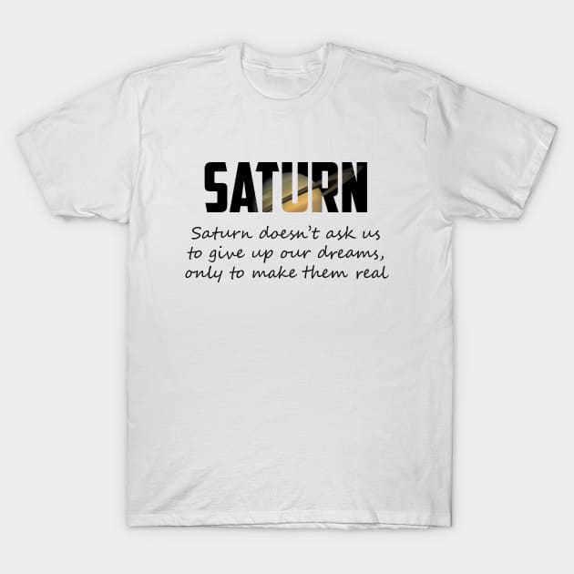 Saturn T-Shirt by PINE